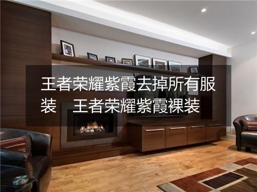 王者荣耀紫霞去掉所有服装　王者荣耀紫霞裸装