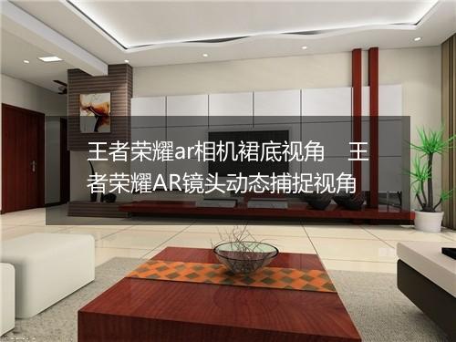 王者荣耀ar相机裙底视角　王者荣耀AR镜头动态捕捉视角
